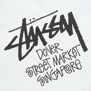 STUSSY ステューシー ×DOVER STREET MARKET STOCK DSM SINGAPORE TEE WHITE Tシャツ 白 Size 【S】 【新古品・未使用品】 20827471