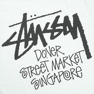 STUSSY ステューシー ×DOVER STREET MARKET STOCK DSM SINGAPORE TEE WHITE Tシャツ 白 Size 【S】 【新古品・未使用品】 20827471