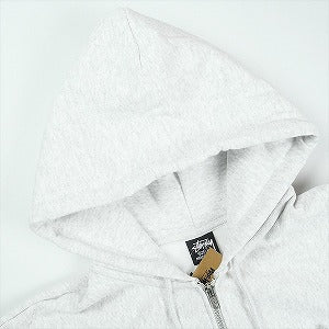 STUSSY ステューシー ×DOVER STREET MARKET STOCK DSM SINGAPORE ZIP HOODIE ASH GRAY ジップパーカー 灰 Size 【XL】 【新古品・未使用品】 20827482