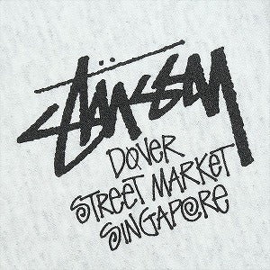 STUSSY ステューシー ×DOVER STREET MARKET STOCK DSM SINGAPORE ZIP HOODIE ASH GRAY ジップパーカー 灰 Size 【XL】 【新古品・未使用品】 20827482