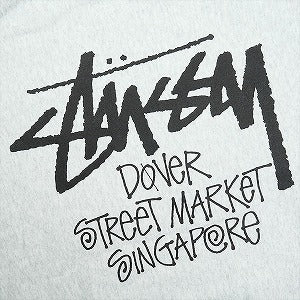 STUSSY ステューシー ×DOVER STREET MARKET STOCK DSM SINGAPORE ZIP HOODIE ASH GRAY ジップパーカー 灰 Size 【XL】 【新古品・未使用品】 20827482
