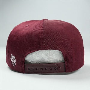 Girls Don't Cry ガールズドントクライ LOGO HAT MAROON キャップ エンジ Size 【フリー】 【新古品・未使用品】 20827487