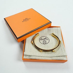 HERMES エルメス BRACELET JONC ATHENA アテナ NOIR T3 バングル ブレスレット 黒金 Size 【3】 【新古品・未使用品】 20827489