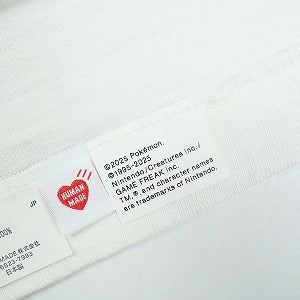 HUMAN MADE ヒューマンメイド ×POKEMON MADE 25AW GRAPHIC T-SHIRT WHITE ONLINE STORE限定 モンスターボールTシャツ 白 Size 【M】 【新古品・未使用品】 20827502
