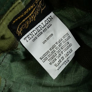 TENDERLOIN テンダーロイン JUNGLE HAT RIP STOP CAMO ハット 緑 Size 【フリー】 【中古品-非常に良い】 20827515