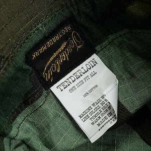 TENDERLOIN テンダーロイン JUNGLE HAT RIP STOP CAMO ハット 緑 Size 【フリー】 【中古品-非常に良い】 20827516