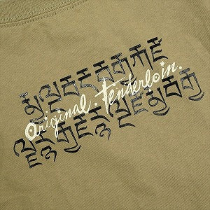 TENDERLOIN テンダーロイン TEE F.T.S KHAKI Tシャツ カーキ Size 【L】 【中古品-非常に良い】 20827547