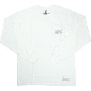TENDERLOIN テンダーロイン ×THE STYLIST JAPAN LONG SLEEVE TEE POCKET WHITE ロンT 白 Size 【L】 【新古品・未使用品】 20827563