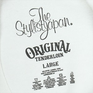 TENDERLOIN テンダーロイン ×THE STYLIST JAPAN LONG SLEEVE TEE POCKET WHITE ロンT 白 Size 【L】 【新古品・未使用品】 20827563