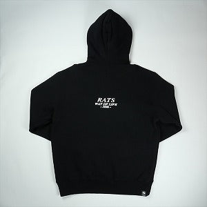 NEIGHBORHOOD ネイバーフッド ×RATS 20th Hoodie 25SPC-0104 パーカー 黒 Size 【XL】 【中古品-非常に良い】 20827599
