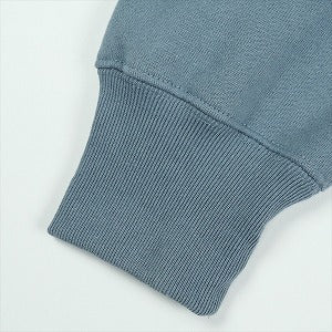 HIDEANDSEEK ハイド アンド シーク ×CARSERVICE HOODED SWEAT SHIRT パーカー 青 Size 【L】 【中古品-良い】 20827601
