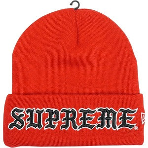 SUPREME シュプリーム 25FW New Era Old English Beanie Red ビーニー 赤 Size 【フリー】 【新古品・未使用品】 20827714