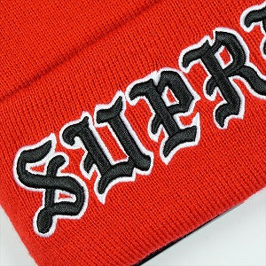 SUPREME シュプリーム 25FW New Era Old English Beanie Red ビーニー 赤 Size 【フリー】 【新古品・未使用品】 20827714