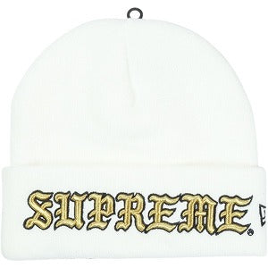 SUPREME シュプリーム 25FW New Era Old English Beanie White ビーニー 白 Size 【フリー】 【新古品・未使用品】 20827715