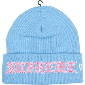 SUPREME シュプリーム 25FW New Era Old English Light Blue ビーニー 水色 Size 【フリー】 【新古品・未使用品】 20827716
