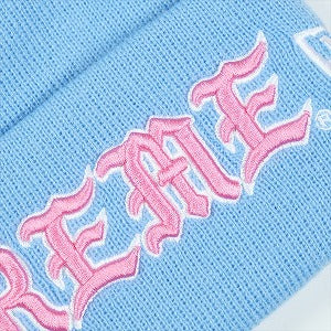 SUPREME シュプリーム 25FW New Era Old English Light Blue ビーニー 水色 Size 【フリー】 【新古品・未使用品】 20827716