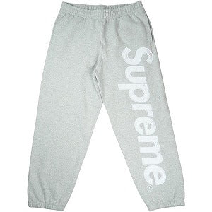 SUPREME シュプリーム 25FW Satin Applique Sweatpant Heather Grey スウェットパンツ 灰 Size 【L】 【新古品・未使用品】 20827723