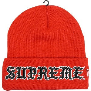 SUPREME シュプリーム 25FW New Era Old English Beanie Red ビーニー 赤 Size 【フリー】 【新古品・未使用品】 20827728