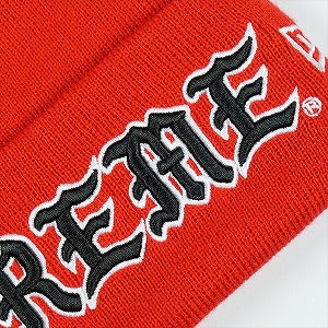 SUPREME シュプリーム 25FW New Era Old English Beanie Red ビーニー 赤 Size 【フリー】 【新古品・未使用品】 20827728