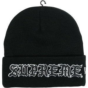 SUPREME シュプリーム 25FW New Era Old English Beanie Black ビーニー 黒 Size 【フリー】 【新古品・未使用品】 20827731