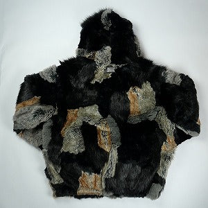 SUPREME シュプリーム 25FW Patchwork WINDSTOPPER Hooded Faux Fur Jacket Black ジャケット 黒 Size 【L】 【新古品・未使用品】 20827735