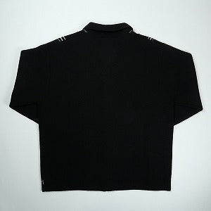 SUPREME シュプリーム 25FW Stripe Zip Up Polo Sweater Black セーター 黒 Size 【L】 【新古品・未使用品】 20827736