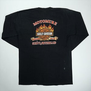 VINTAGE ヴィンテージ Harley-Davidson ハーレーダビッドソン Eagle Mountain LS Tee ロンT 黒 Size 【L】 【中古品-良い】 20827801