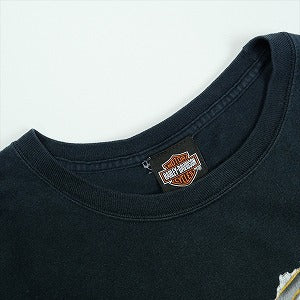 VINTAGE ヴィンテージ Harley-Davidson ハーレーダビッドソン Eagle American Flag LS Tee ロンT 黒 Size 【XL相当】 【中古品-良い】 20827803