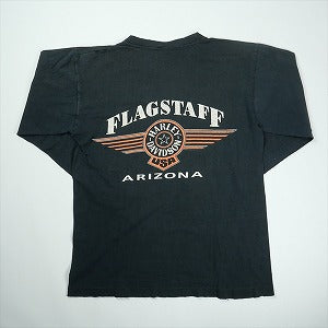 VINTAGE ヴィンテージ Harley-Davidson ハーレーダビッドソン Eagle Logo LS Tee ロンT 黒 Size 【M】 【中古品-良い】 20827805