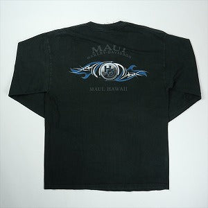 VINTAGE ヴィンテージ Harley-Davidson ハーレーダビッドソン Skull Blue Flame Logo LS Tee ロンT 黒 Size 【L】 【中古品-良い】 20827806