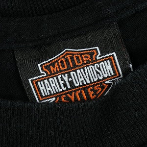 VINTAGE ヴィンテージ Harley-Davidson ハーレーダビッドソン Clover Logo LS Tee ロンT 黒 Size 【L】 【中古品-良い】 20827807