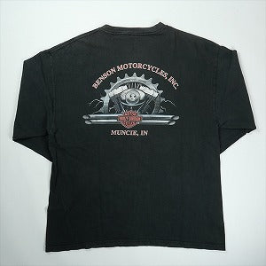 VINTAGE ヴィンテージ Harley-Davidson ハーレーダビッドソン Girls Logo Loyal to One LS Tee ロンT 黒 Size 【XL】 【中古品-良い】 20827808