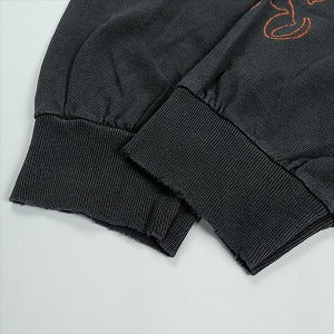 VINTAGE ヴィンテージ Harley-Davidson ハーレーダビッドソン Skull Red Flame LS Tee ロンT 黒 Size 【XL】 【中古品-良い】 20827813