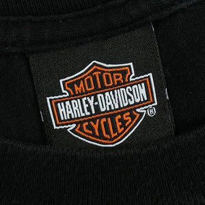 VINTAGE ヴィンテージ Harley-Davidson ハーレーダビッドソン Pierrot Blood Logo  LS Tee ロンT 黒 Size 【L】 【中古品-良い】 20827814