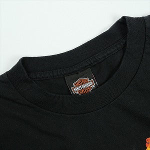 VINTAGE ヴィンテージ Harley-Davidson ハーレーダビッドソン Orange Flame LS Tee ロンT 黒 Size 【XL】 【中古品-良い】 20827815