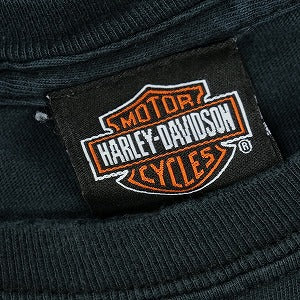 VINTAGE ヴィンテージ Harley-Davidson ハーレーダビッドソン Blue Flame LS Tee ロンT 黒 Size 【L】 【中古品-良い】 20827816
