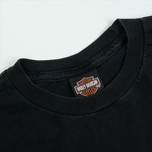 VINTAGE ヴィンテージ Harley-Davidson ハーレーダビッドソン Clover Logo Pocket LS Tee ロンT 黒 Size 【L】 【中古品-良い】 20827821