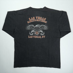 VINTAGE ヴィンテージ Harley-Davidson ハーレーダビッドソン Black Flame LS Tee ロンT 黒 Size 【L】 【中古品-良い】 20827823