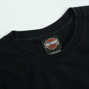 VINTAGE ヴィンテージ Harley-Davidson ハーレーダビッドソン Lightning Thunder Logo LS Tee ロンT 黒 Size 【XL】 【中古品-良い】 20827824
