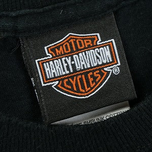 VINTAGE ヴィンテージ Harley-Davidson ハーレーダビッドソン Lightning Thunder Logo LS Tee ロンT 黒 Size 【XL】 【中古品-良い】 20827824