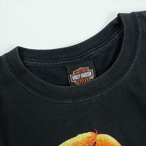 VINTAGE ヴィンテージ Harley-Davidson ハーレーダビッドソン Eagle Logo Red Flame Tee Tシャツ 黒 Size 【XL】 【中古品-良い】 20827838