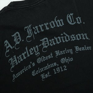 VINTAGE ヴィンテージ Harley-Davidson ハーレーダビッドソン Driving Logo Tee Tシャツ 黒 Size 【L】 【中古品-良い】 20827840