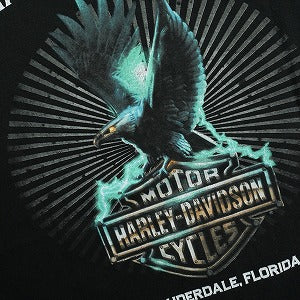 VINTAGE ヴィンテージ Harley-Davidson ハーレーダビッドソン Lady & Skull Logo Tee Tシャツ 黒 Size 【L】 【中古品-良い】 20827841