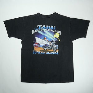 VINTAGE ヴィンテージ Harley-Davidson ハーレーダビッドソン Bare Logo Motorcycle Tee Tシャツ 黒 Size 【L】 【中古品-良い】 20827848