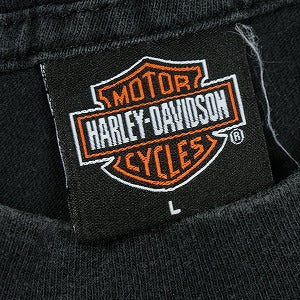 VINTAGE ヴィンテージ Harley-Davidson ハーレーダビッドソン Bare Logo Motorcycle Tee Tシャツ 黒 Size 【L】 【中古品-良い】 20827848