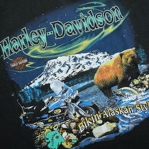 VINTAGE ヴィンテージ Harley-Davidson ハーレーダビッドソン Bare Logo Motorcycle Tee Tシャツ 黒 Size 【L】 【中古品-良い】 20827848