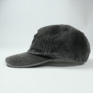 SUPREME シュプリーム 25FW Pigment Coated Canvas S Logo 6-Panel Black キャップ 黒 Size 【フリー】 【中古品-非常に良い】 20827852
