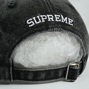SUPREME シュプリーム 25FW Pigment Coated Canvas S Logo 6-Panel Black キャップ 黒 Size 【フリー】 【中古品-非常に良い】 20827852