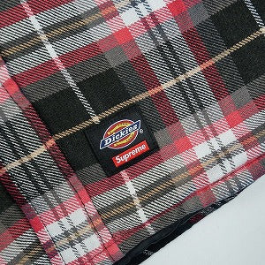 SUPREME シュプリーム ×Dickies 25FW Lined Zip Up Hooded Flannel Shirt Black 長袖シャツ 黒 Size 【M】 【新古品・未使用品】 20827853