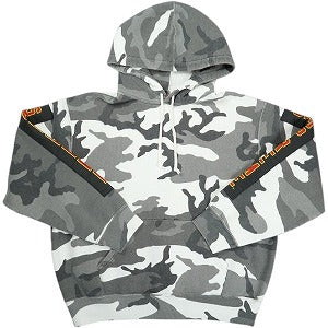 SUPREME シュプリーム 25FW Woven Patches Hooded Sweatshirt Snow Camo パーカー 白灰 Size 【S】 【中古品-ほぼ新品】 20827855